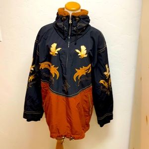 Bigger Vintage Pullover Ski Coat Small